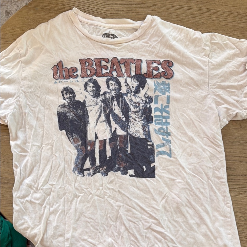 The Beatles Graphic T-Shirt - White